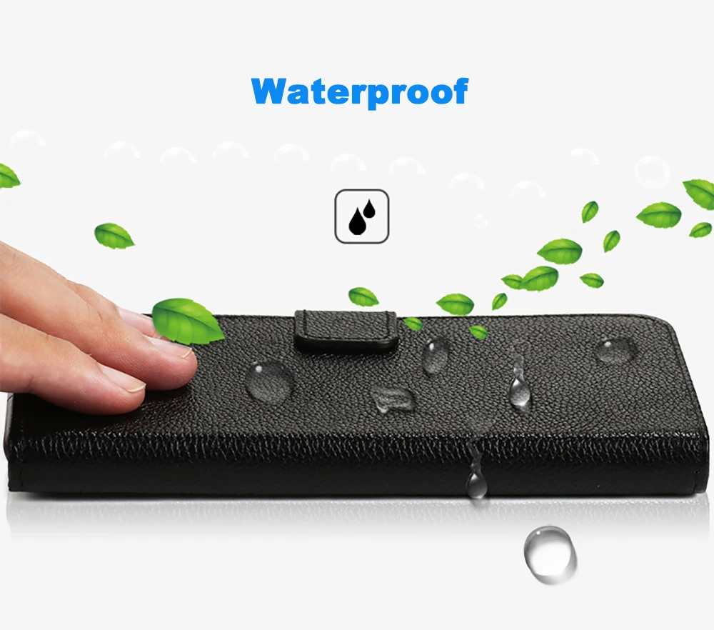 Роскошный чехол из искусственной кожи + Флип бумажник для TP Link Neffos C5A C5s C7 N1 Y5s X1 Lite C5