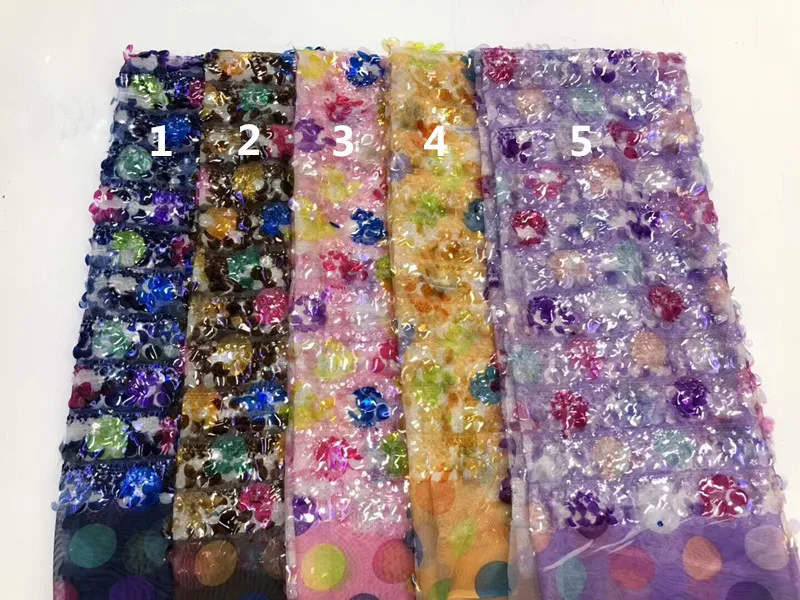 CiCi-12.2311 fashionable sequins tulle embroidery french net lace fabric for party dress | Lace