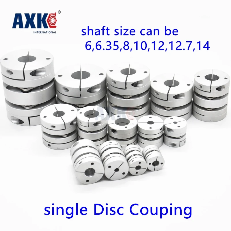 

Bearing Axk New Dia. 34, 6mm, 6.35mm, 8mm, 10mm, 12mm, 12.7mm, 14mm Aluminum Alloys Single Diaphragm Disk Coupling Disc Coupler