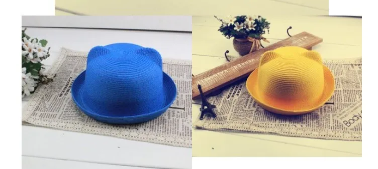10 шт. детская соломенная шляпа для мальчиков и девочек|kids sun cap|girls hatsun hat |