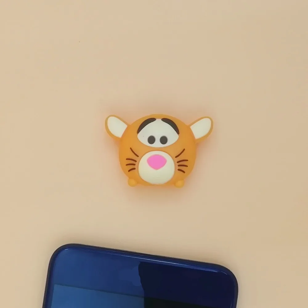 Милый мультфильм укус животных кабель протектор для iPhone USB кабель передачи данных Chompers зарядное устройство провода моталки Организатор кукла модель - Цвет: 8