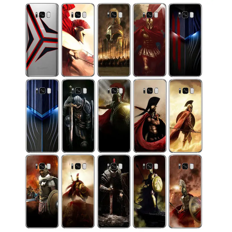 DREAMFOX N091 King Leonidas Of 300 Soft TPU Silicone Cover For Samsung Galaxy Note S 3 4 5 6 7 8 9 Edge Plus Grand Prime Case |