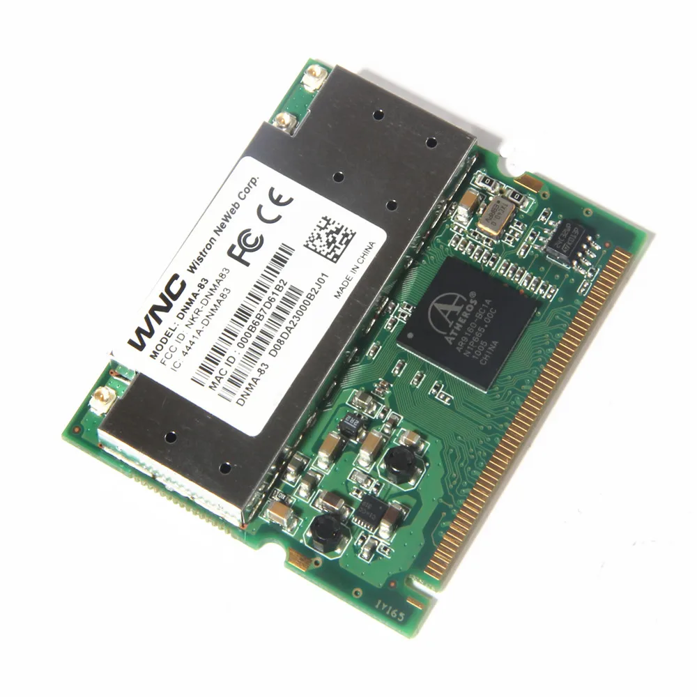 Atheros AR9160 Mini PCI ABGN 802.11N WI-FI 300 Мбит/с 802.11a/B/G/N Беспроводной wlan mini pci Wi-Fi сетевой карты |