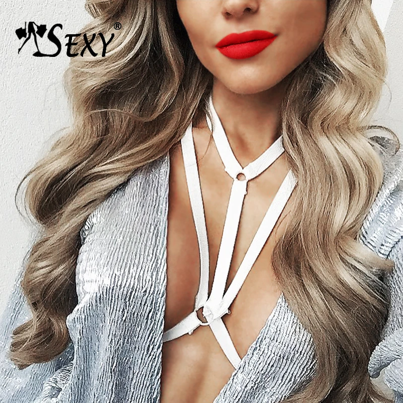 Женский эластичный бюстгальтер Gosexy облегающий с перекрестными бретелями 2018|women