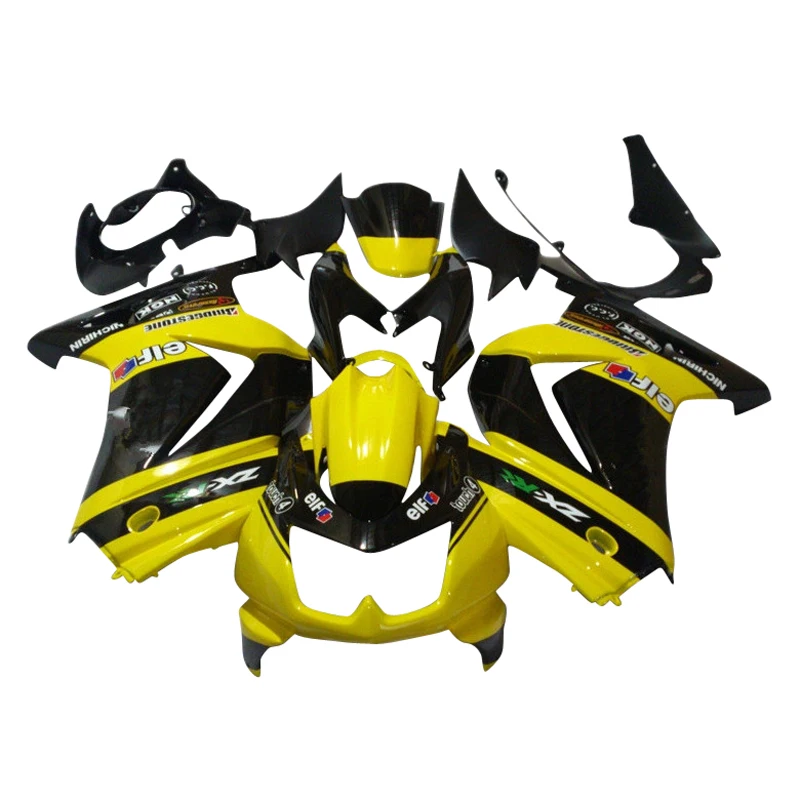 

Body kit fairings for Kawasaki ninja EX250 250R 12 13 14 injection molding fairing kit yellow 08 09 08-14 LX67