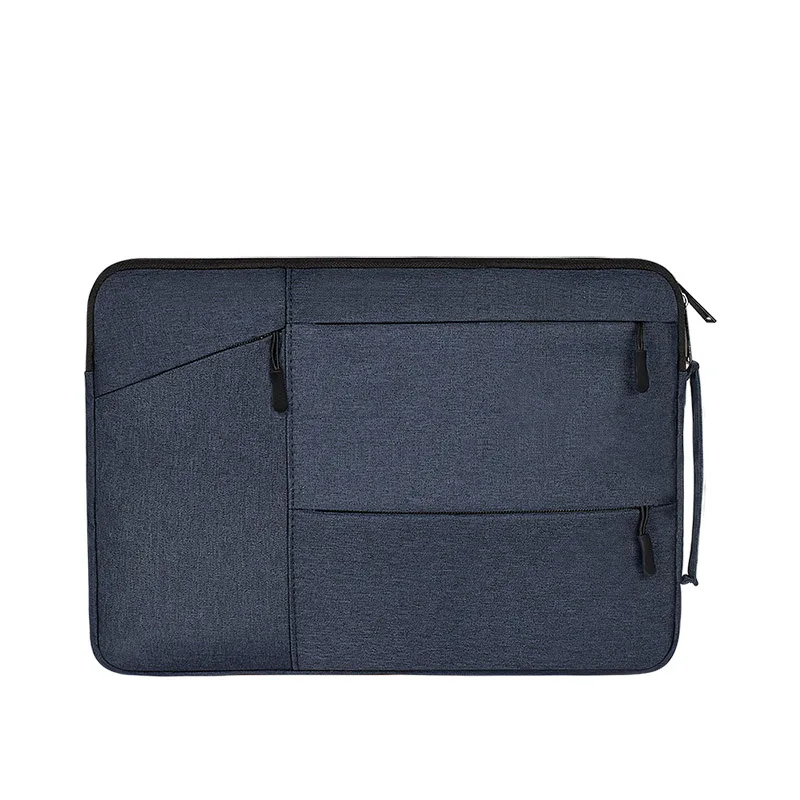 Сумка для ноутбука, чехол для Macbook Air Pro retina 11 12 13 14 15 15,6 дюймов, чехол для ноутбука, чехол для планшета hp Dell, чехол для ноутбука - Цвет: Navy Blue