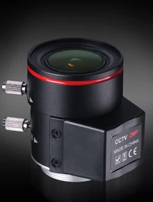 2 8 12 мм ручной зум варифокальный Авто диафрагма HD мегапиксели 2MP F1.4 IPC CCTV 1/2. 7 &quotCS