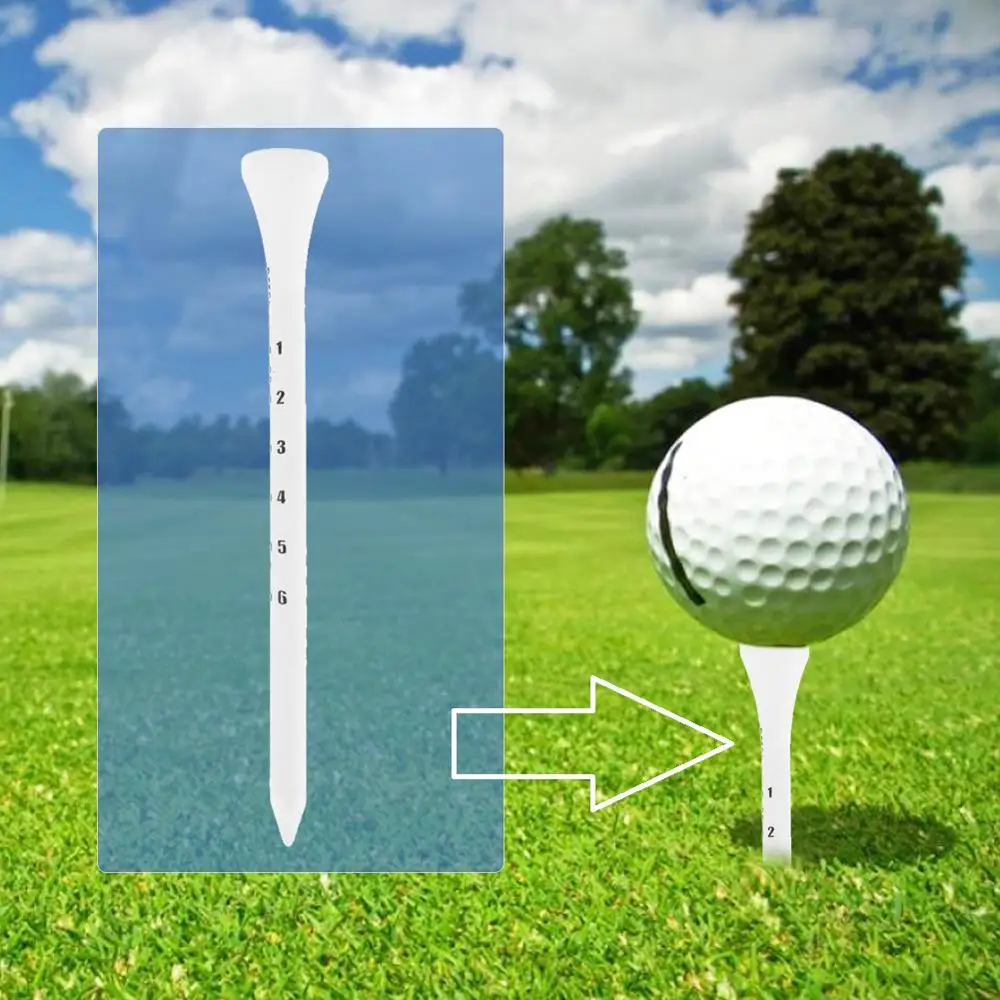 30/80 шт. полосатые футболки для гольфа 83 мм|golf training|golf training aidsgolf accessories |