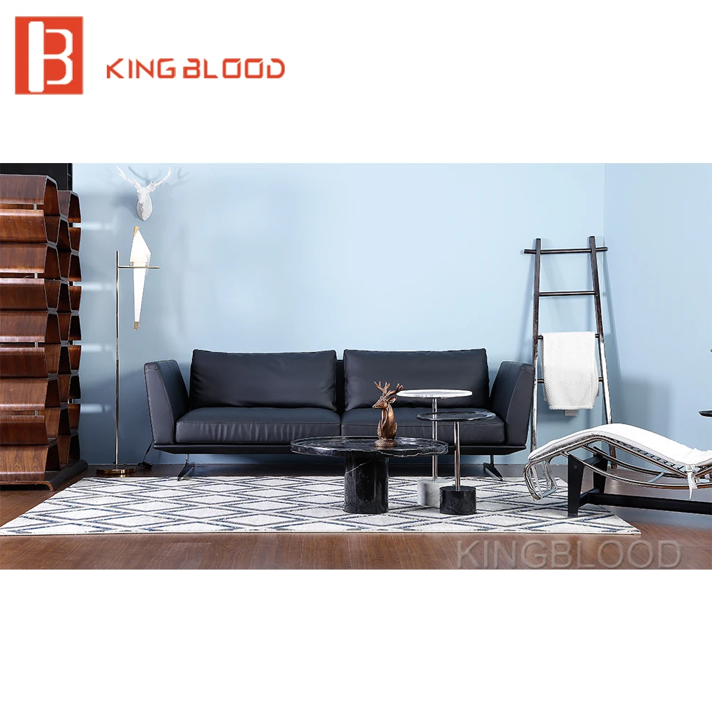

American style leather sofa set designs living room sofa furniture