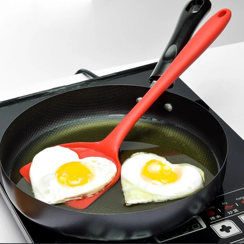 1 шт. антипригарная силиконовая ложка для приготовления пищи|Поворотники| |