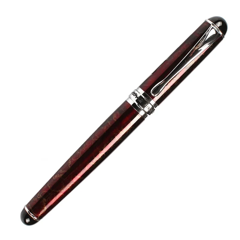 Jinhao 750 авторучка классическая черная Серебристая Золотая с узором в сетку фирменные канцелярские принадлежности для каллиграфии офисные школьные принадлежности F299