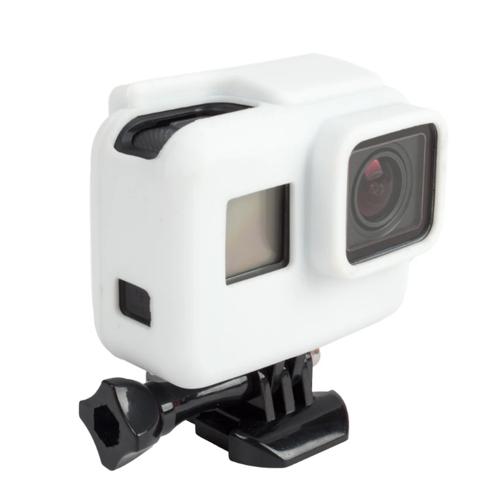 Go Pro аксессуары чехол для экшн камеры защитное кремниевое наружное покрытие +