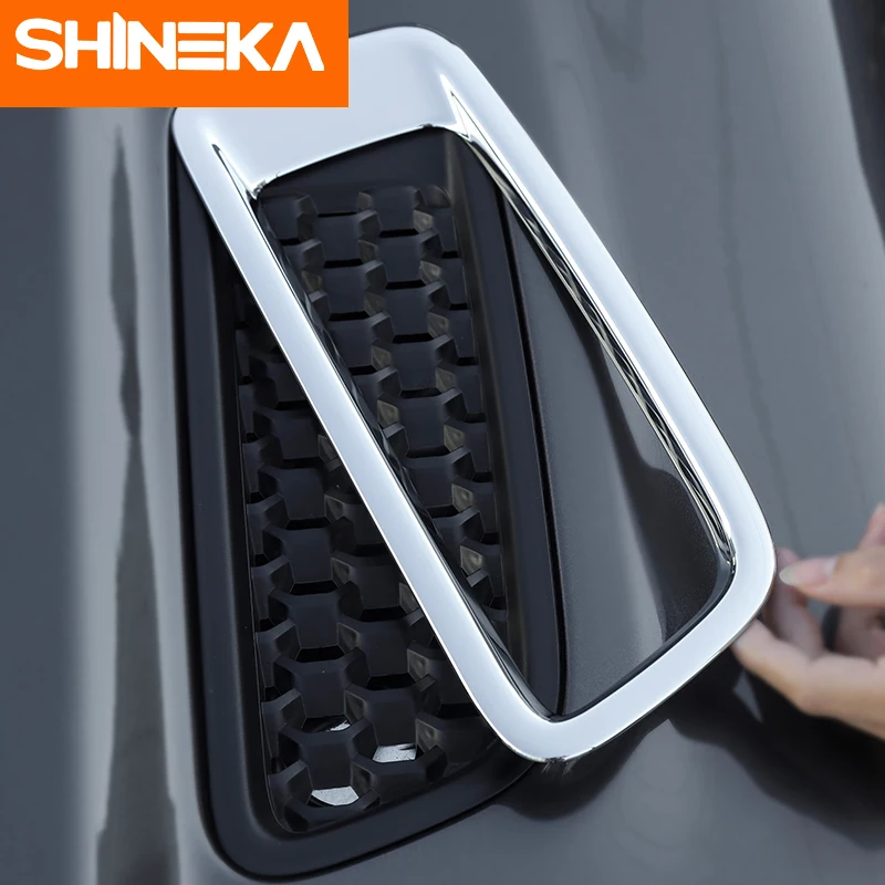 Автомобильная наклейка SHINEKA s для Jeep Wrangler JL 2018 + декоративная накладка на