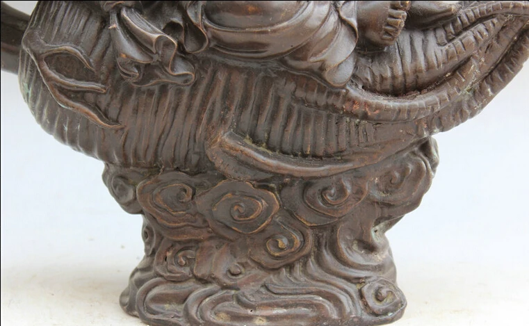 Песня voge gem S1682 13 &quotстаринная китайская бронза богатство Panax счастливый смех