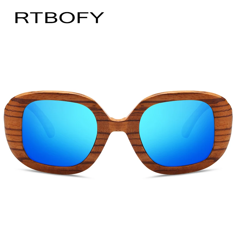 RTBOFY деревянные солнцезащитные очки для мужчин скейтборд деревянная оправа