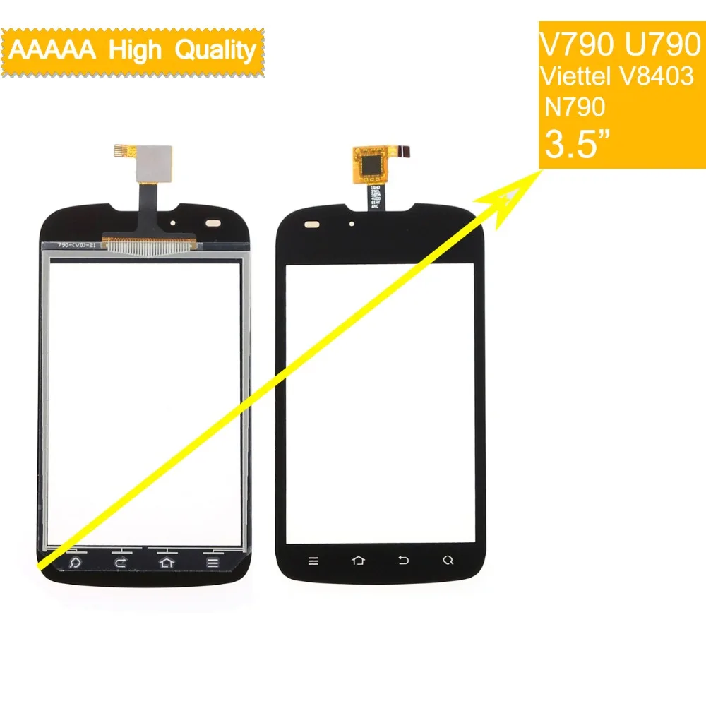 V790 сенсорный экран для ZTE Viettel V8403 N790 U790 цифровой преобразователь сенсорного