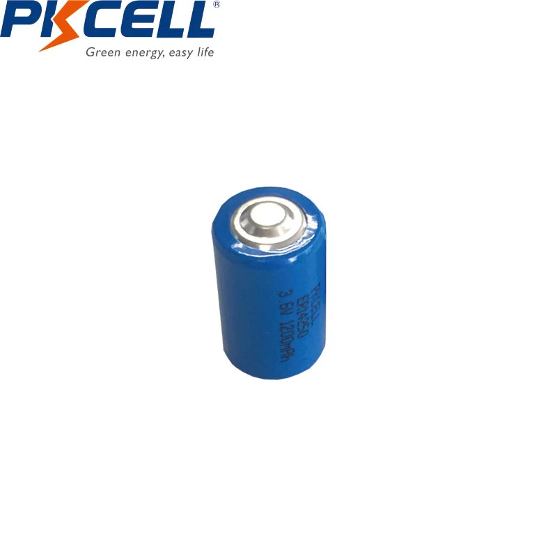 10 шт. PKCELL ER 14250 1/2 AA батарея 3,6 v 1200MAH ER14250 литиевая батарея Замена для LS14250 основной батареи для камеры