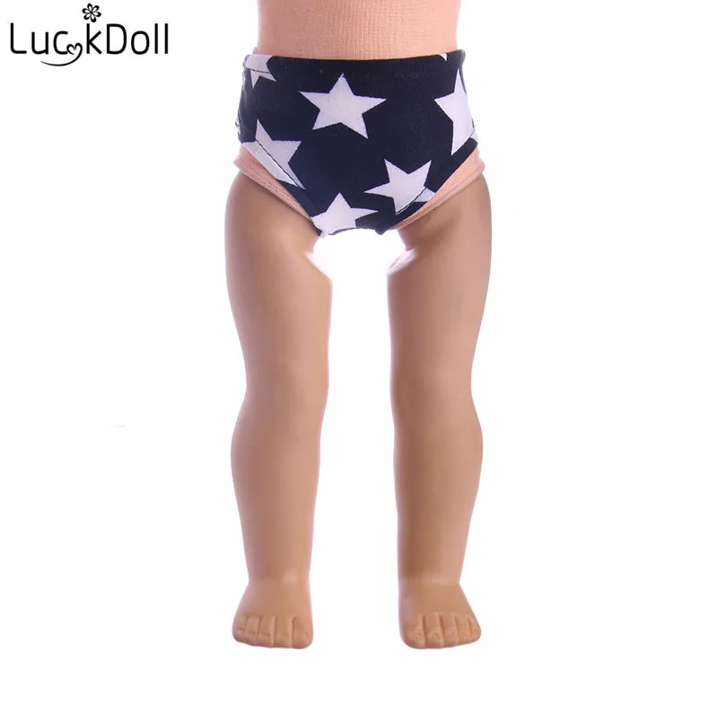 Однотонное нижнее белье LUCKDOLL для куклы 18 дюймов или 43 см аксессуары кукол|Куклы| |
