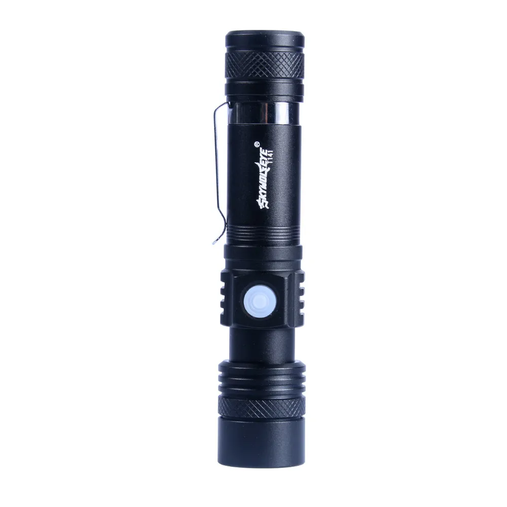 Skywolfeye 3 режима T6 светодиодный фонарик 18650 для кемпинга на открытом воздухе 500