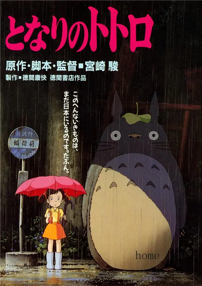

Miyazaki Hayao Collection Posters custom canvas poster Art home Decoration