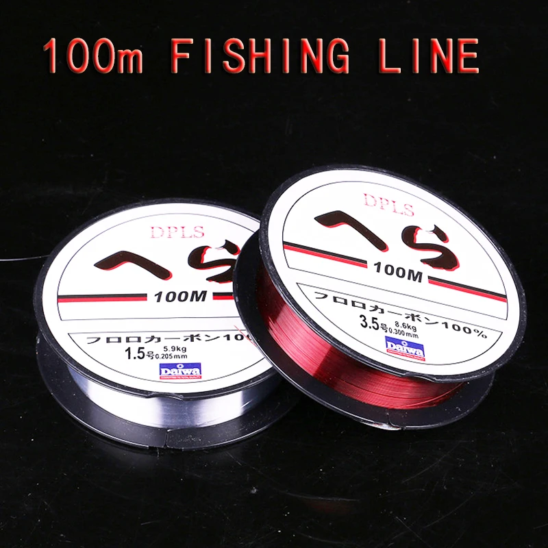 Прочная нейлоновая рыболовная леска Daiwa 100 м 0 8 # 10 50LB оригинальная шелковая