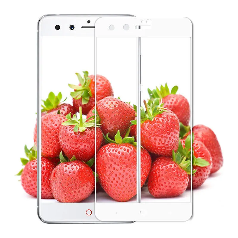 Закаленное стекло 20D с полным покрытием для ZTE Axon 7 защитная пленка экрана Nubia Z11 Z17