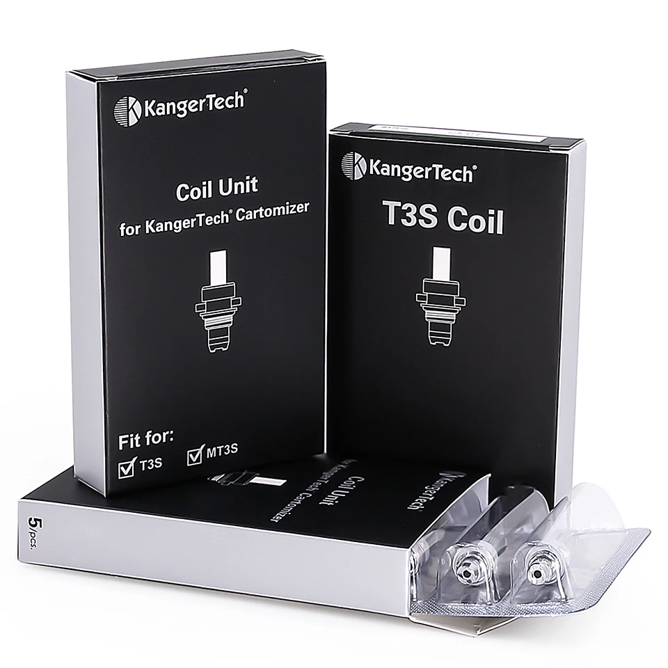10 шт. оригинал Kanger T3S MT3S индукционная нагревательная спираль на замену насадки