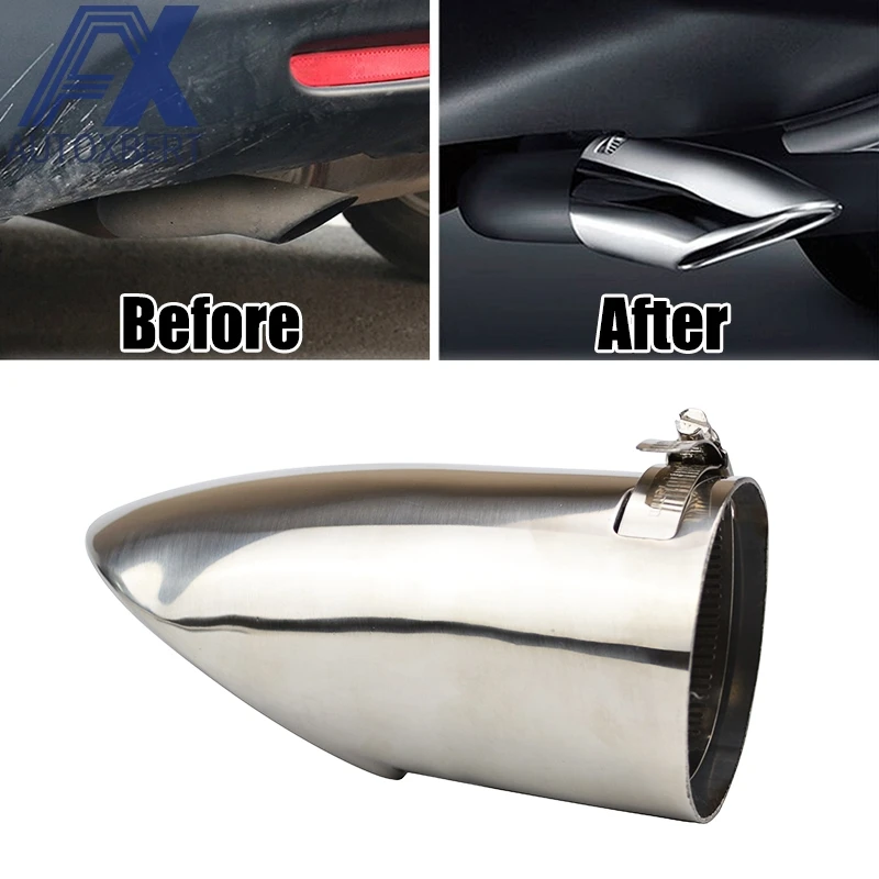 Наконечник глушителя выхлопной трубы для Nissan Rogue X Trail T32 2014 2016 2017 2018 2019|pipe end|chrome