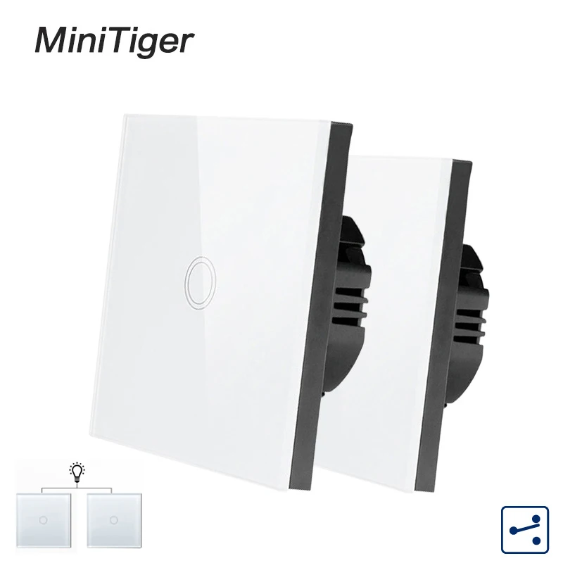 Minitiger ЕС Стандартный 1/2/3 2 Way Управление настенный светильник с сенсорным
