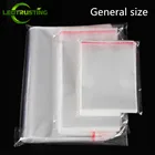 100 шт., прозрачные пластиковые пакеты для пластиковых игрушек