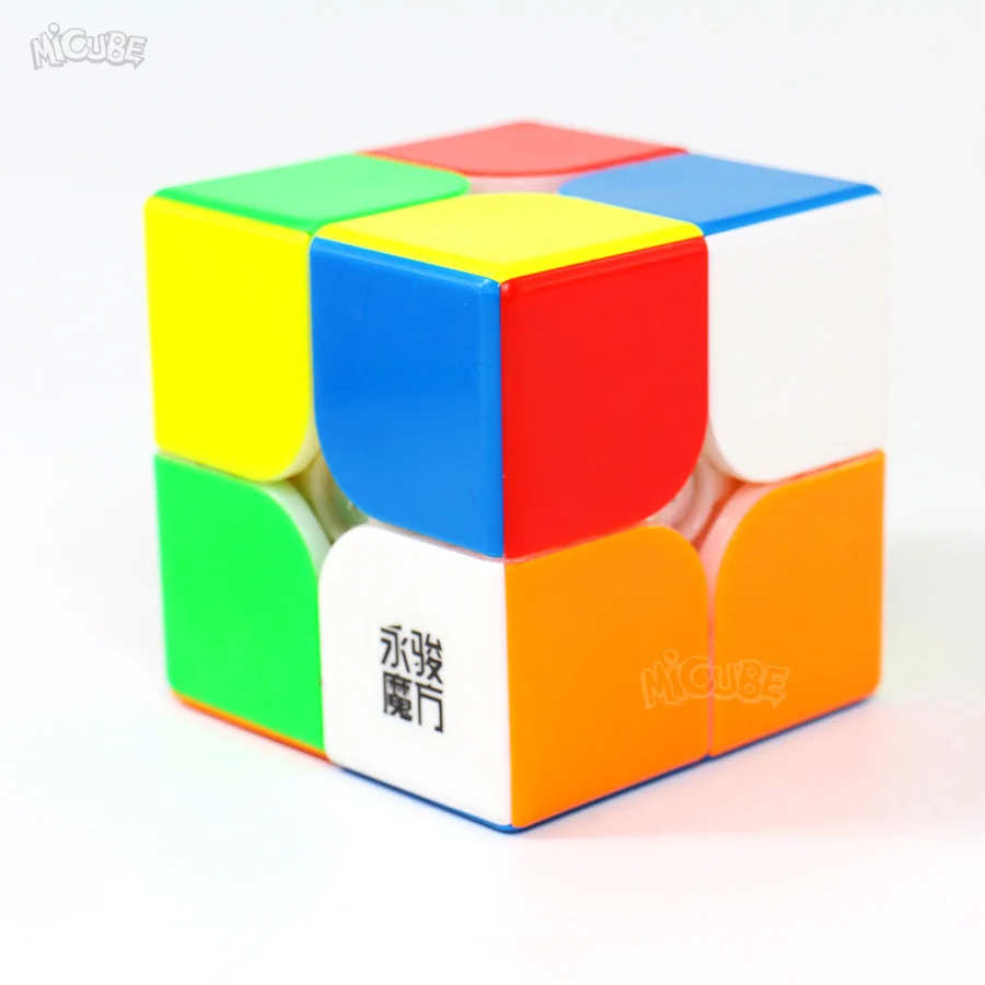 Магнитный куб Yongjun Yupo 2x2x2 2 2x2 скоростной магический Магнит Magico 2*2 черный игровой