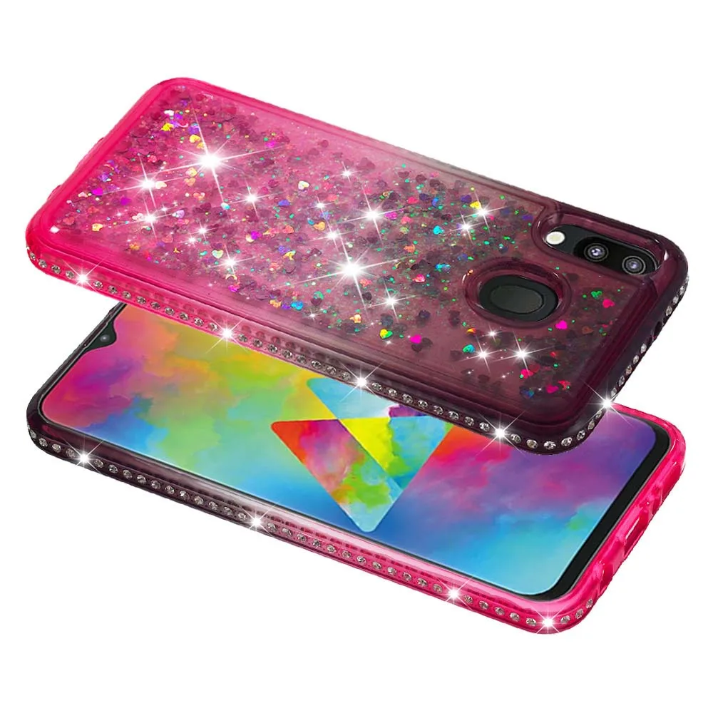 Чехол с зыбучим песком для Samsung Galaxy M20 M 20 2019 M205 SM-M205FN SM-M205G SM-M205 SM M205FN M205G
