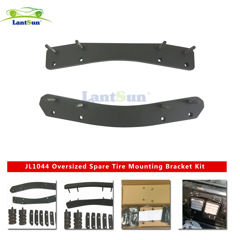 

Негабаритный запасной Монтажный кронштейн для jeep wrangler jl 2018 + внедорожные автомобильные аксессуары Автомобильные изделия сталь jl1044