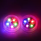 Беспроводной, 1 шт., 5 светодиодов, мигание и индикация безопасности, сигнальный фонарь для предотвращения столкновений, габаритные огни, Предупреждение об открытии дверей автомобиля