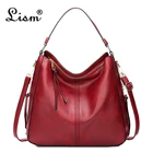 Женская сумка-хобо из искусственной кожи, на плечо