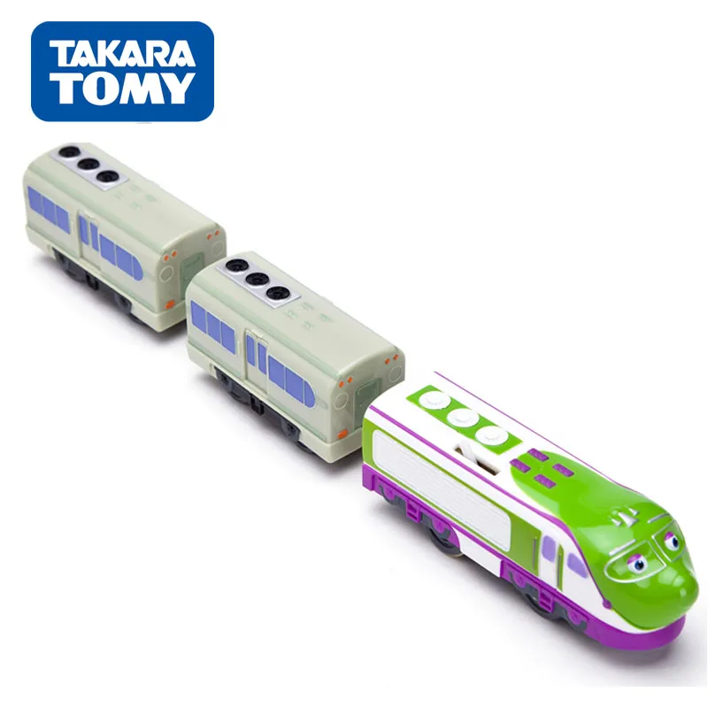 Совершенно новый электрический моторизованный игрушечный поезд Takara Tomy Plarail