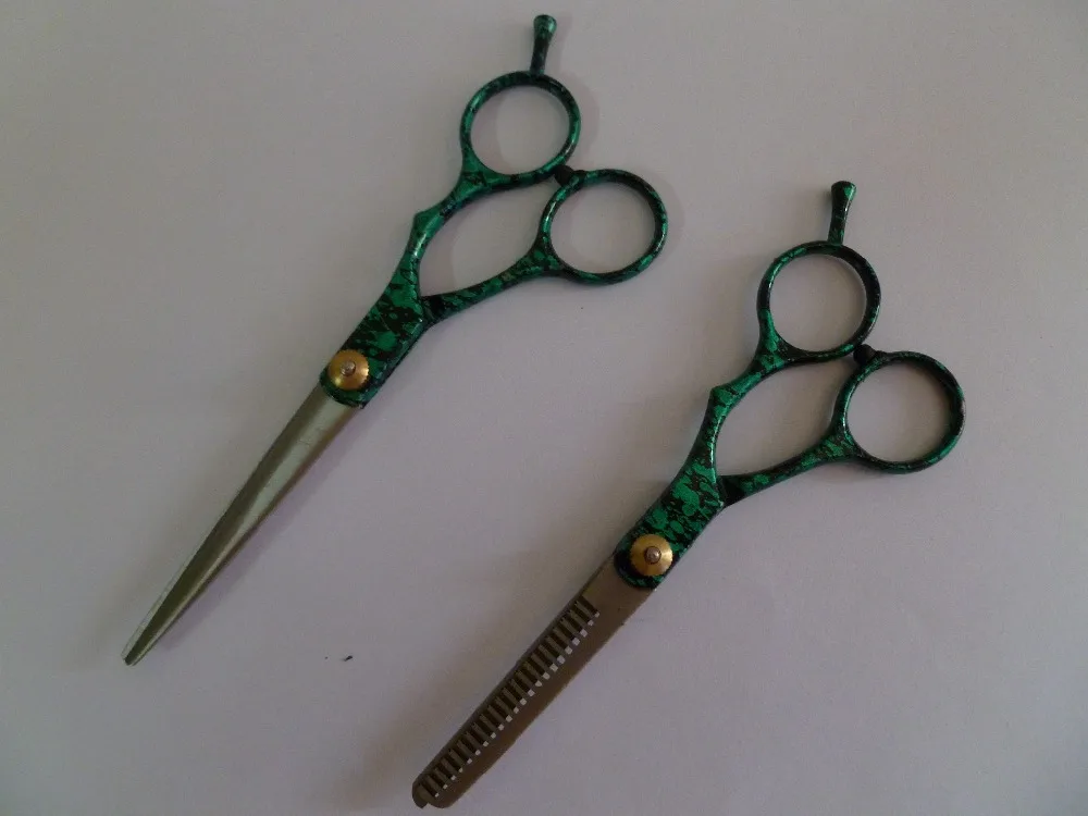 Семейный цвет набор ножниц для шерсти животных|pet hair scissors|pet scissor setpet set |