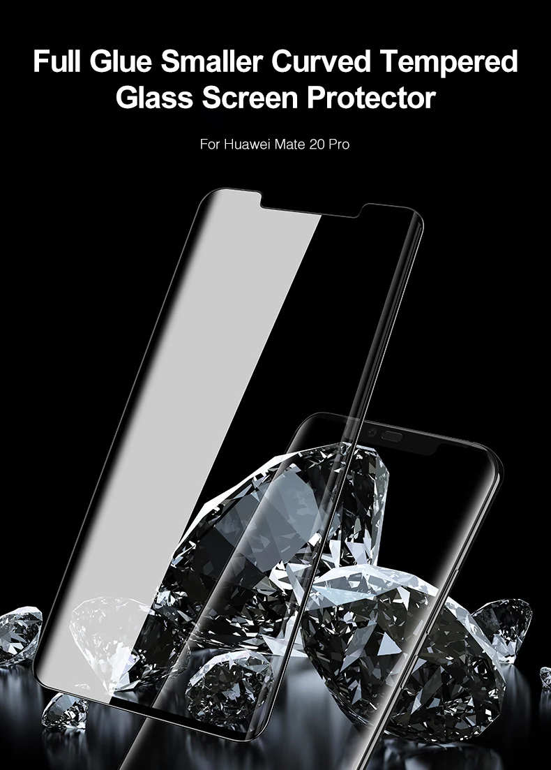 Полное клеевое покрытие, закаленное стекло, Защита экрана для huawei mate 20 20 Pro, стеклянная экранная пленка для mate 20 Lite, защитное стекло