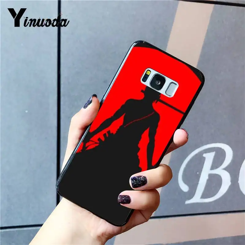 Yinuoda японский аниме коллаж один кусок Луффи чехол для Samsung Galaxy S8 S7 edge S6 plus S10 S9 |