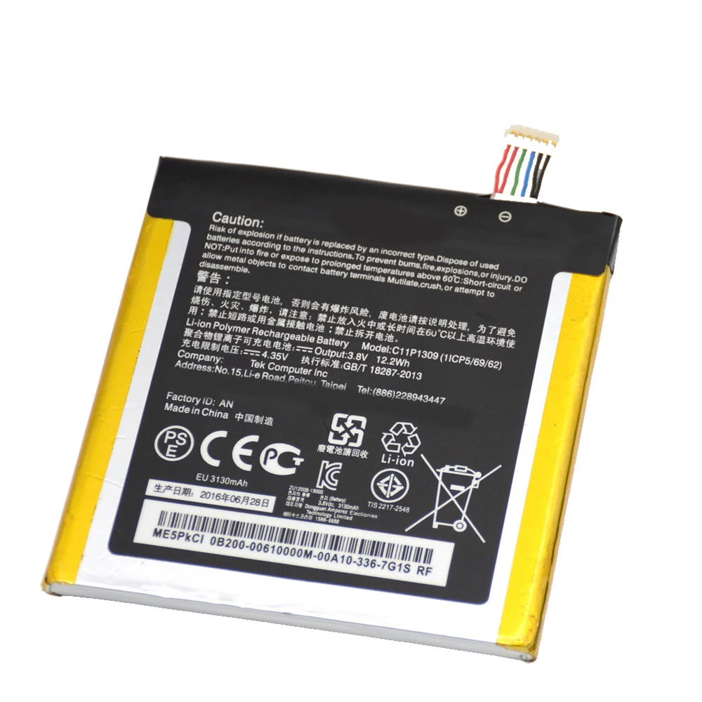 Новая резервная батарея C11P1309 для Asus Fonepad Note планшет (ошибка) FHD 6 ME560CG K00G Akku 3130 mAh с