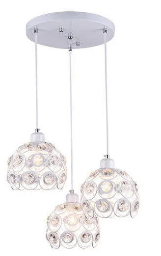 3lamp with round Современные светильники подвесные лампы подвесной светильник подвесной Люстра В Стиле Арт Деко pendente промышленный дом освещение гостиная - Цвет корпуса: 3lamp with round