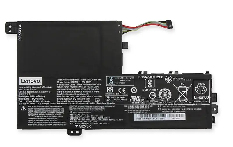 Новый оригинальный аккумулятор для Lenovo Ideapad Flex 3 4 1470 1480 1580 320S 14IKBR 15IKBR 520s 14IKB 11 V