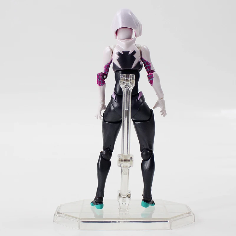 Экшн-Фигурка Человека-паука Revoltech Amazing Woman Spider-Gwen сексуальная модель игрушка