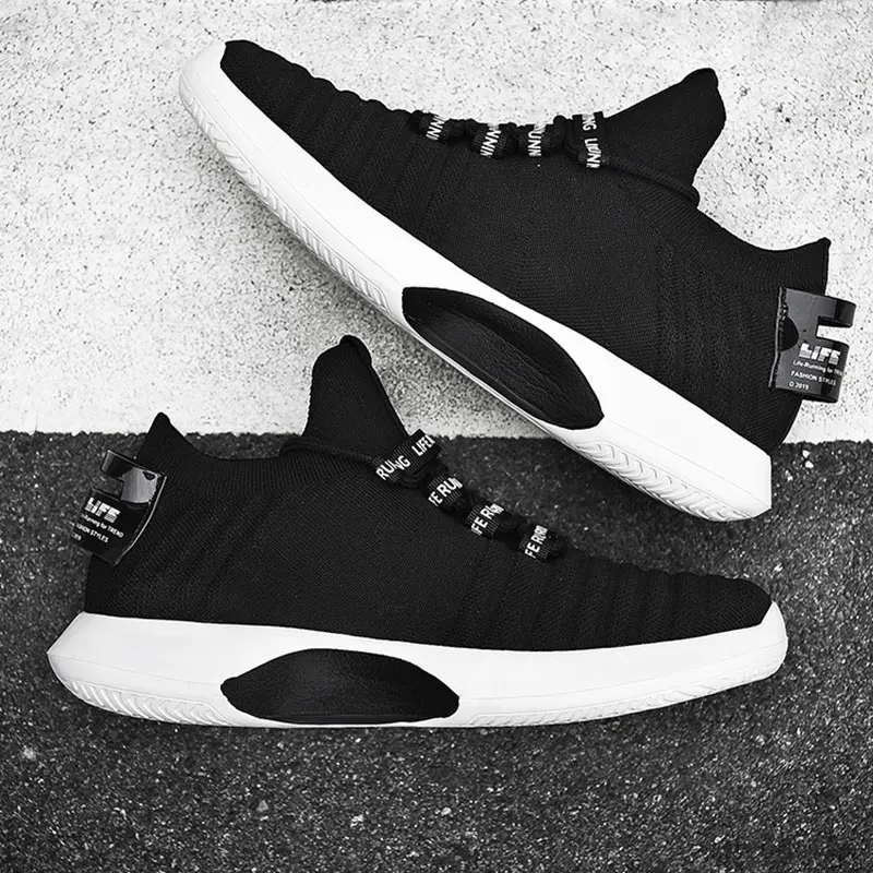 Мужские дышащие сетчатые кроссовки для бега мужская спортивная обувь улицы