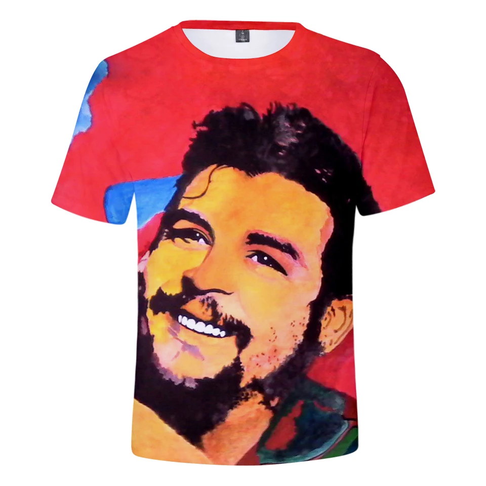 Женские и мужские футболки Che Guevara модные повседневные с короткими рукавами 3D