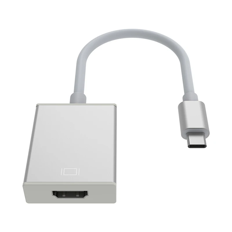 Адаптер USB C в HDMI Type на 3 1 адаптер с поддержкой 1080P для Apple Macbook Google Chromebook Pixel c