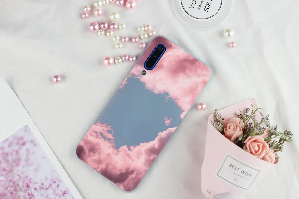 cute kawaii sky space Soft Phone Case For Xiaomi Mi 12 11 Pro Ultra 10 9 8 SE 6X A3 A2 LITE cc9 cc9e Cover | Мобильные телефоны и