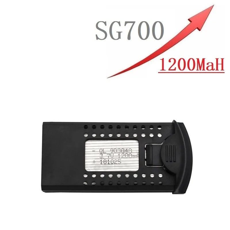 

Обновление 3,7 V 1200mAh Li-po Батарея для DM107S SG700 S169 запасные части для радиоуправляемого квадрокоптера Запчасти 3,7 v Дрон с перезаряжаемым аккумул...