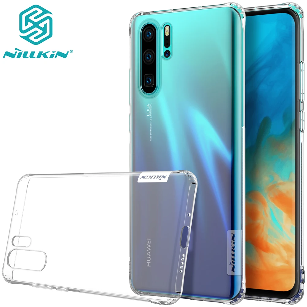 Чехол для Huawei P30 Pro прозрачный мягкий силиконовый чехол NILLKIN из ТПУ задняя крышка в