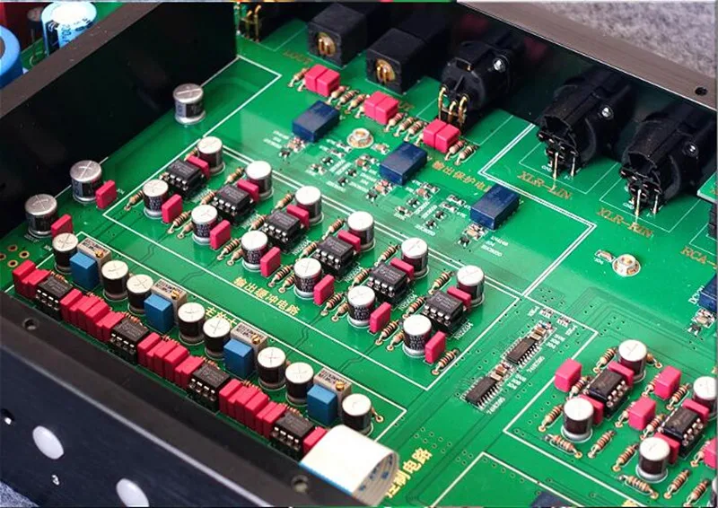 M-020 полностью XLR RCA вход предусилитель аудио XLR/RCA Предварительный усилитель исследование MBL6010 схема